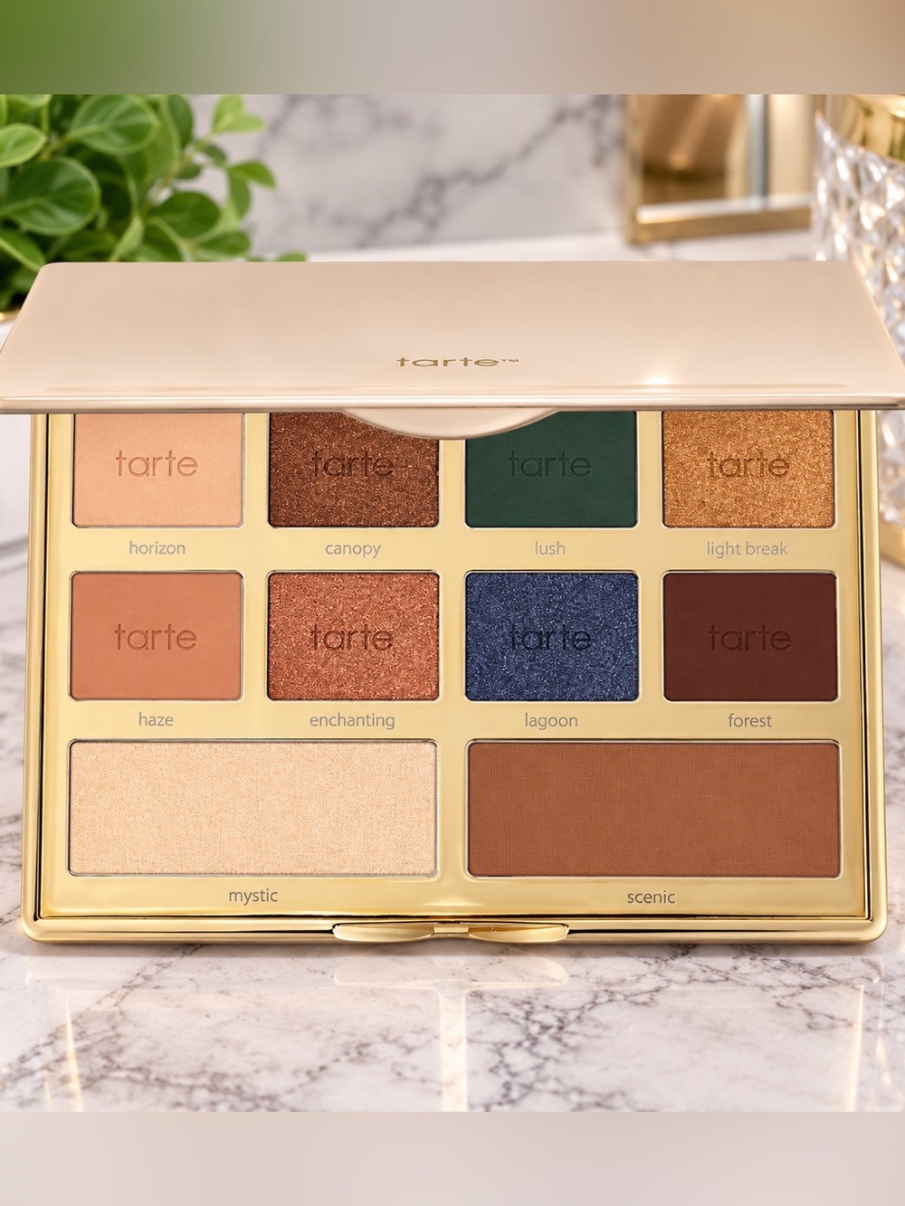 NEW Tarte Glamazon Amazonian Clay Eyeshadow Palette Face & Eye Palette